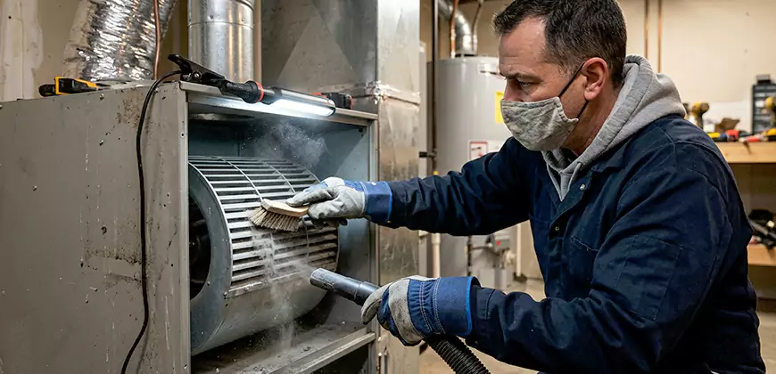 Commercial Vent Decontamination in Dorchester Center